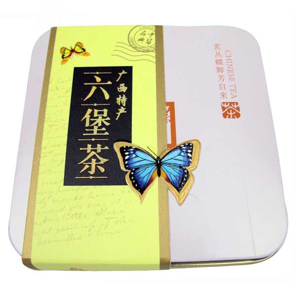【广西梧州特产】六堡茶 歌蝶茶礼盒 有机原生态高品质