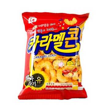 韩国 劳迪玉米条花生味30g