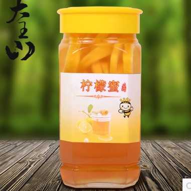 大王山土蜂蜜 柠檬蜜1kg 美白抗皱 纯天然自制蜂蜜送礼之佳品