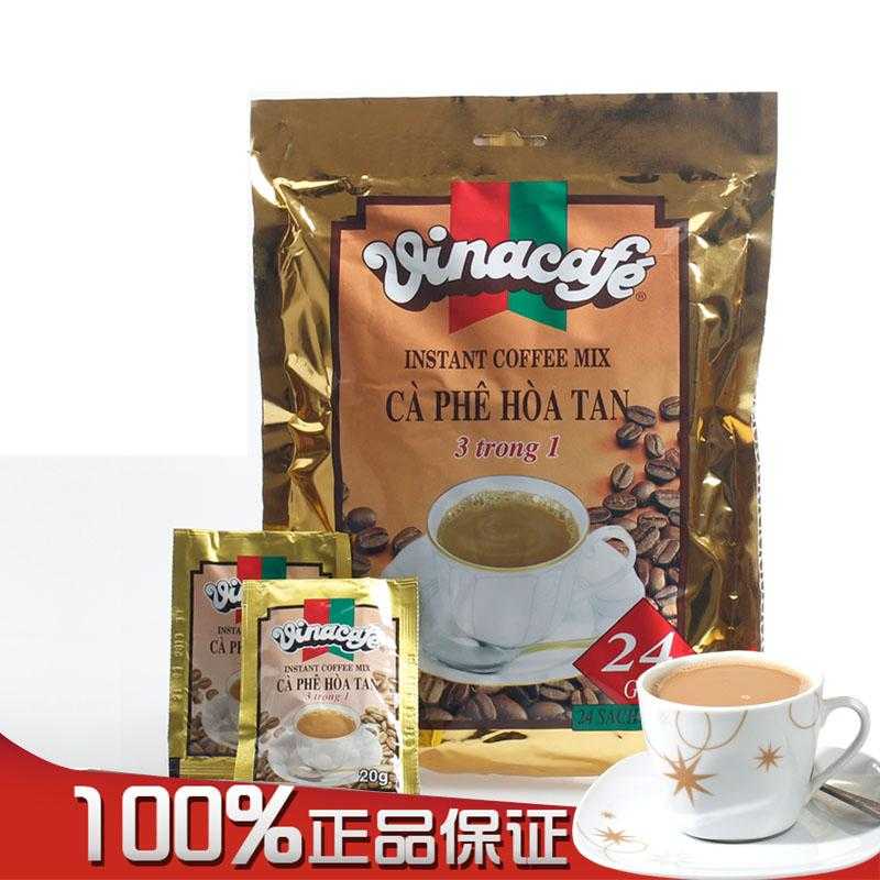 越南威拿咖啡480g金装三合一速溶vinacafe进口G7黑咖啡粉